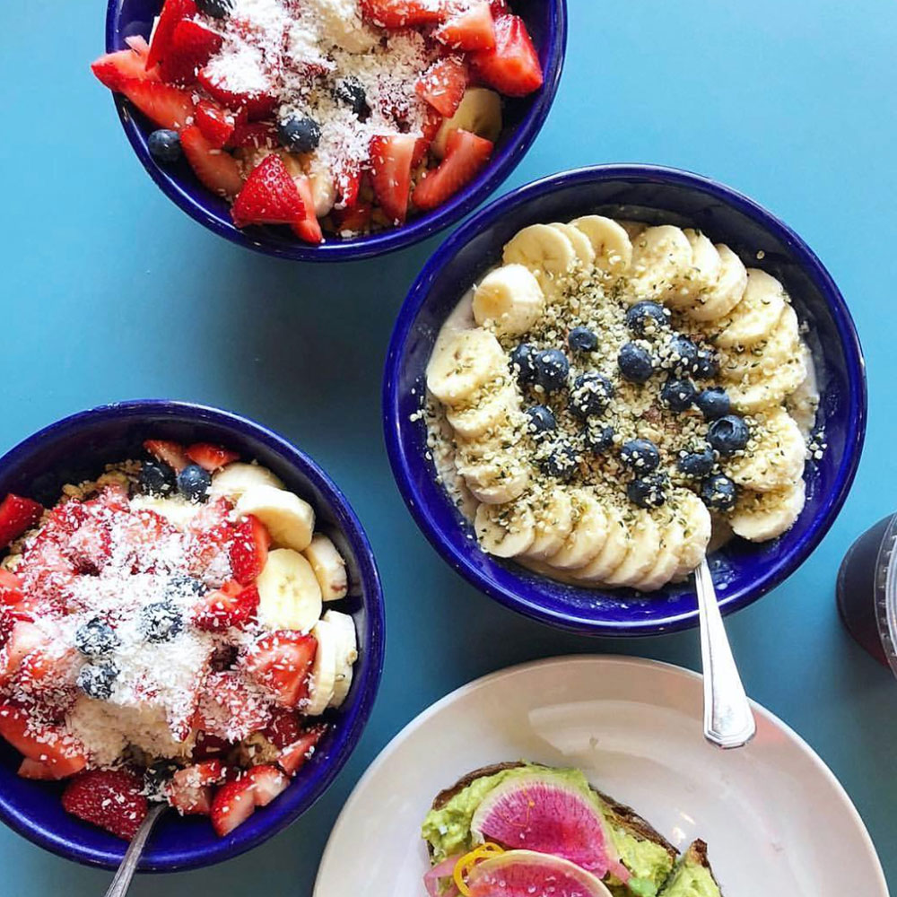 Backyard Bowls fruit bowls
