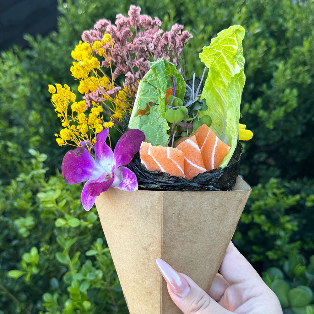 Vegan hand roll