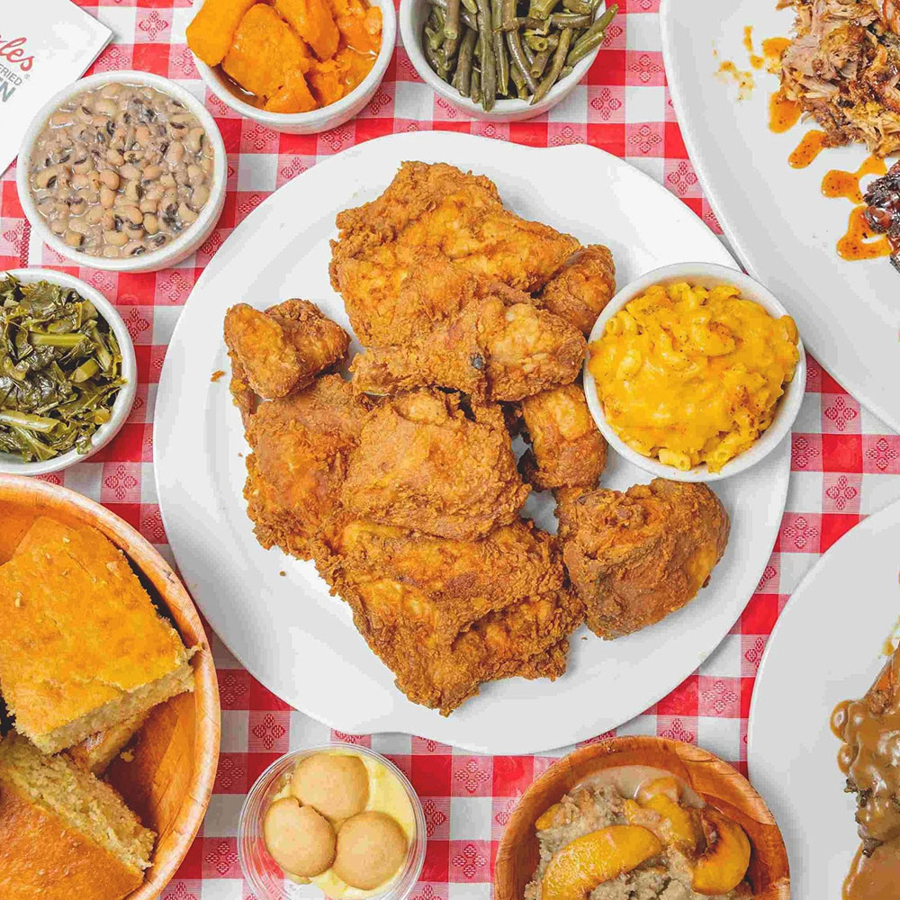 Fried chicken and sides