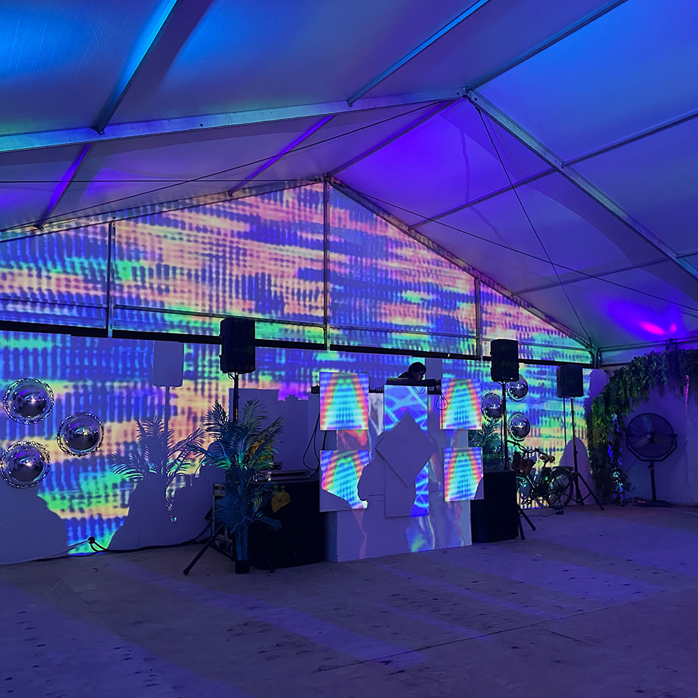 The Turn Down tent